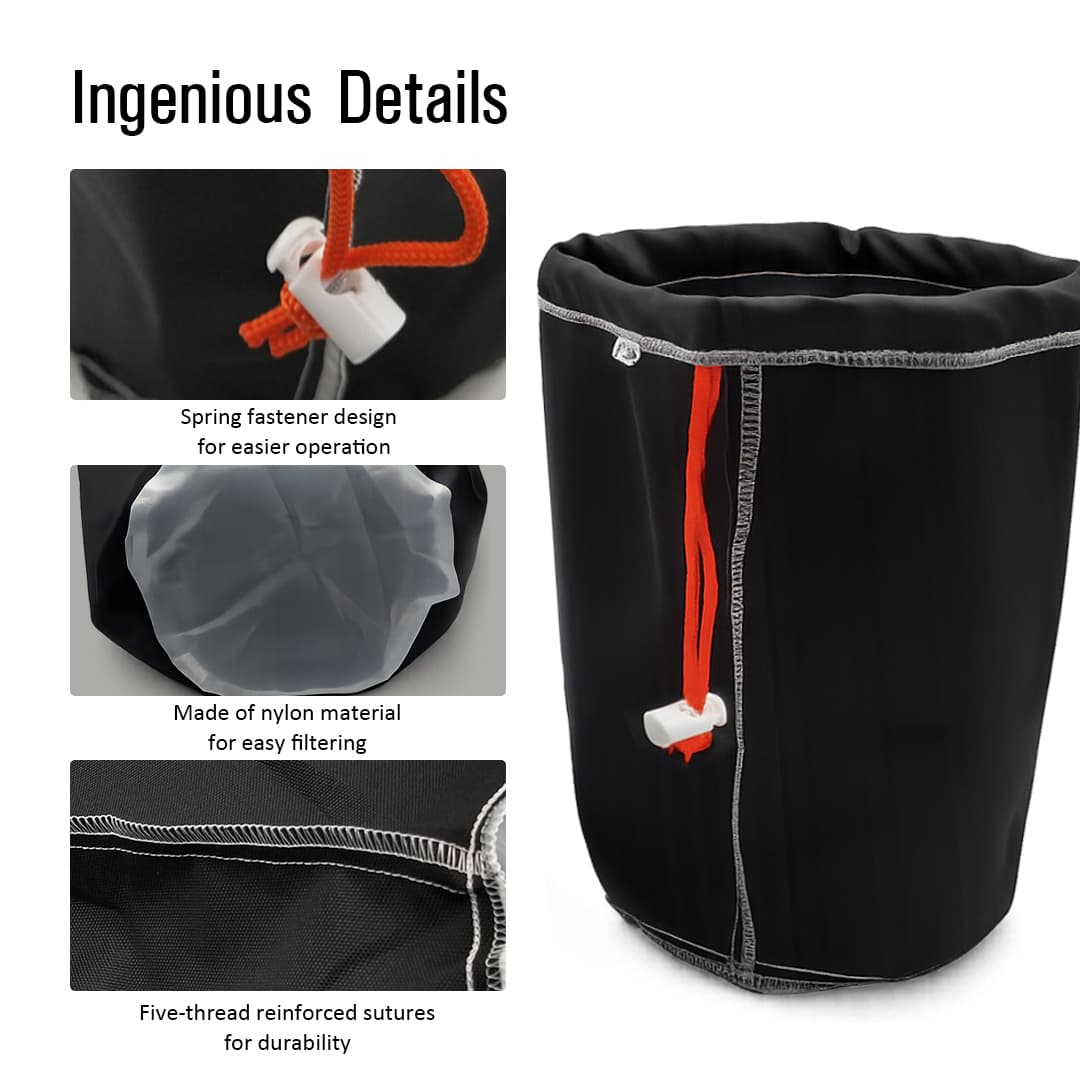 5 Gallon  Canvas & Mesh  Bubble Bag thumbnail 5